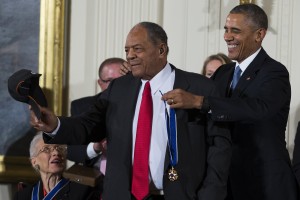 Barack Obama, Willie Mays