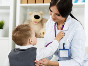 Child at Doctor Thinkstock