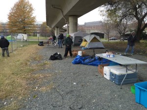Tent city