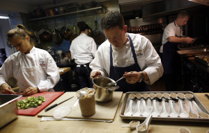 Kitchen of the james beard house