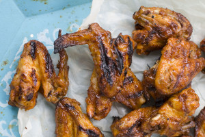 Food American Table Spicy Chicken Wings