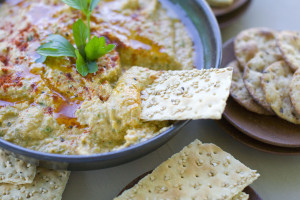 Food Deadline Zucchini Hummus