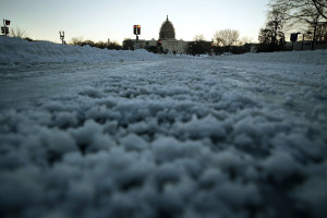 Huge Snow Storm Slams Into Mid Atlantic States
