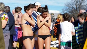Maryland polar bear plunge 2016 photo bikini STEWART