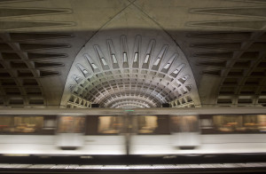 APTOPIX Metro Station Smoke