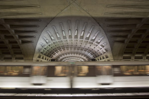APTOPIX Metro Station Smoke