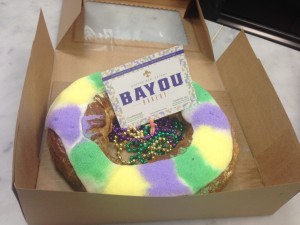 Finished King Cake