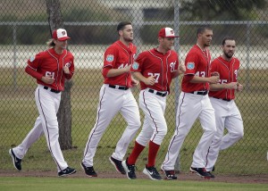 Bronson Arroyo, Lucas Giolito, Stephen Strasburg, A.J. Cole, Taylor Hill