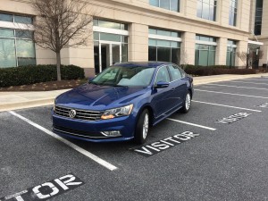 Car Report VW Passat front