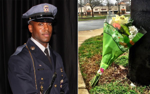 Jacai Colson and flowers comp. (MCPD and Neal Augenstein)