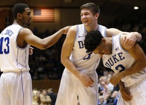 Matt Jones, Grayson Allen, Quinn Cook