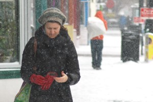 March snow