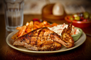 Nando's plate