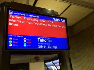 Metro reopens