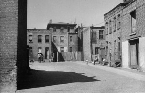 Housing for African Americans, showing a