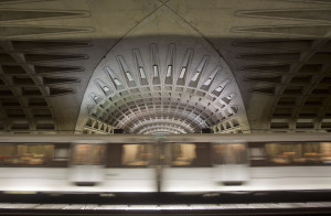 APTOPIX Metro Station Smoke