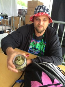 National Cannabis Festival vendor