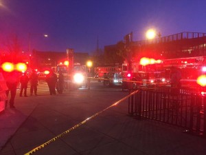 Tenleytown Metro fire