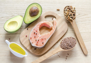 Foods with unsaturated fat