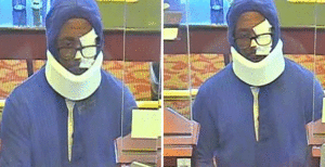 Bandaged robber