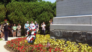 Memorial day ceremony