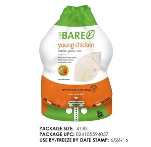 JustBAREWholeChicken 4LBS