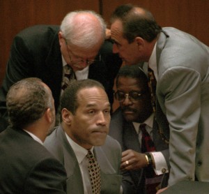 Ken Spaulding, OJ Simpson, Robert Shapiro, Johnnie Cochran Jr, Gerald Uelmen