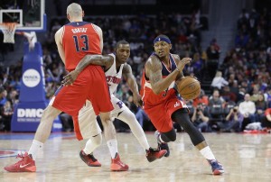 Bradley Beal, Marcin Gortat, Kentavious Caldwell Pope