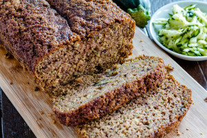 Fresh Baked Zucchini and Cinnamon Bread