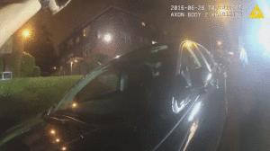 Cop body cam footage