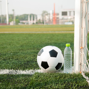 Football and fresh water after the match