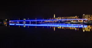 14th street Bridge with lighting