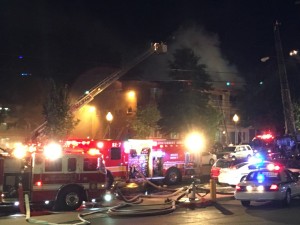 Silver Spring Apartment Fire