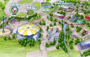 Cedar Fair Entertainment Company Area Rendering