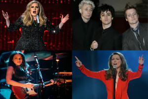 Fall concert collage