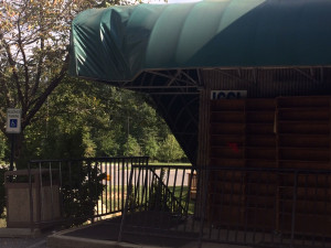 Islamic centger damage awning