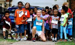 Booke Sydnor Curran Marine Corps Marathon runner