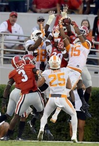 APTOPIX Tennessee Georgia Football