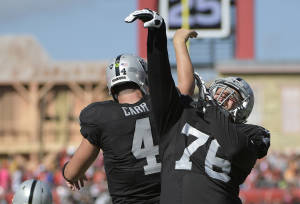 Derek Carr, Jon Feliciano