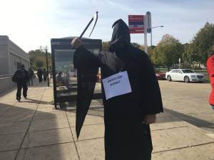 ATU Local 689 grim reaper costume