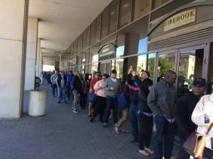 DC Early voting line