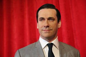 Madame Tussauds New York And Jon Hamm Unveil Don Draper's Wax Figure During Mad Men's Final Season