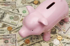 Piggy Bank on Money
