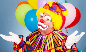 Clown sad