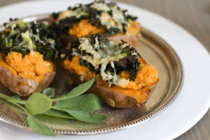 Food American Table Stuffed Sweet Potatoes
