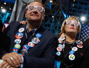 Democratic Presidential Nominee Hillary Clinton Holds Election Night Event In New York City