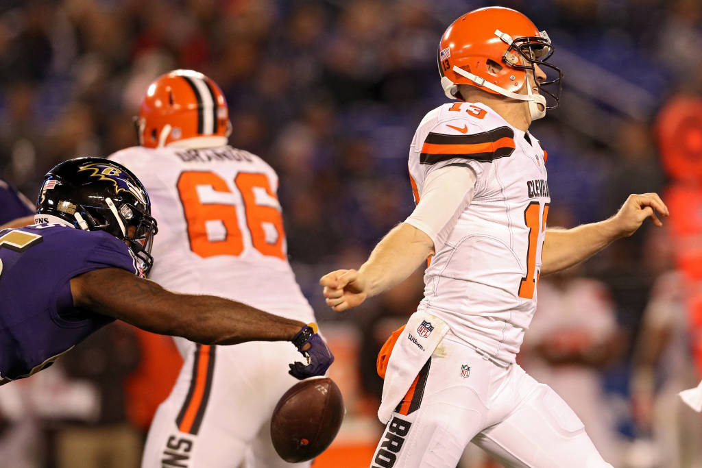 Cleveland Browns v Baltimore Ravens