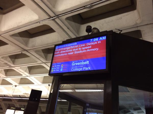 METRO DELAY