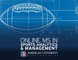 Online MS SportsAnalytics AU