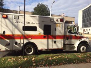 ROCKVILLE PROTEST AMBULANCE